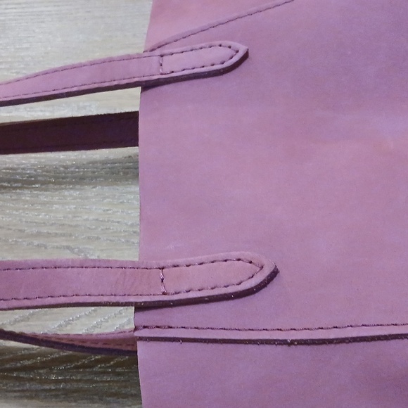 Portland Leather Juliette Bag In Foxglove Color Like New! Lovely! - Picture 8 of 11